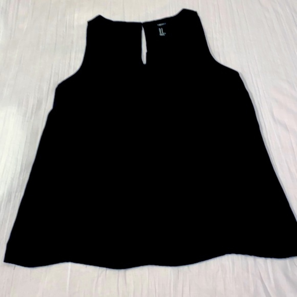 H&M | Size M | Sleeveless Swing Tank | Black